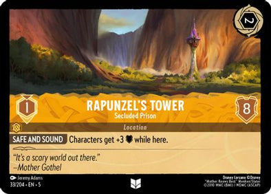 Rapunzel's Tower (Secluded Prison) - 33/204 - Uncommon