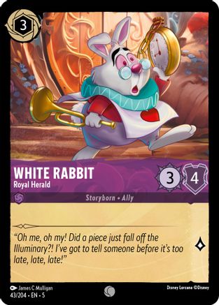 White Rabbit (Royal Herald) - 43/204 - Common