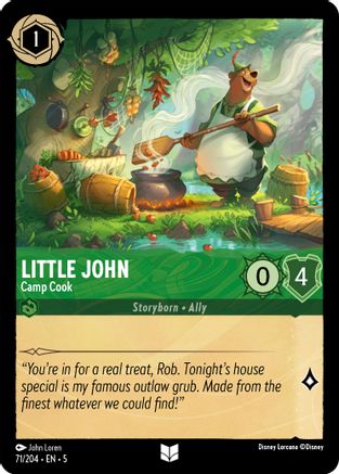 Little John (Camp Cook) - 71/204 - Uncommon