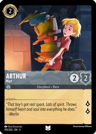 Arthur (Wart) - 190/204 - Uncommon