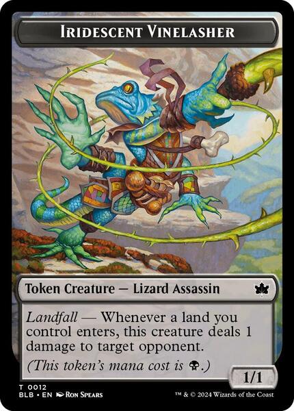 Iridescent Vinelasher Token (TBLB)