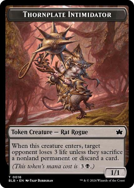 Thornplate Intimidator Token (TBLB)