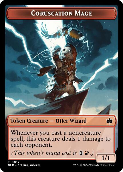 Coruscation Mage Token (TBLB)