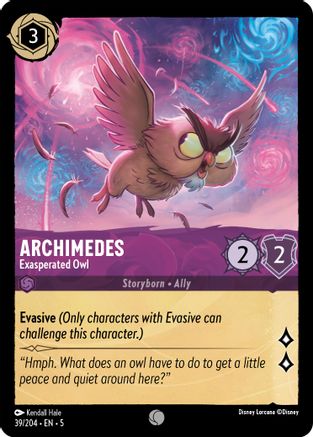 Archimedes (Exasperated Owl) - 39/204 - Common