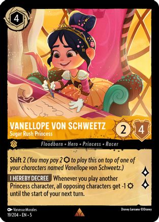 Vanellope von Schweetz (Sugar Rush Princess) - 19/204 - Rare