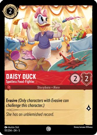 Daisy Duck (Spotless Food-Fighter) - 111/204 - Common