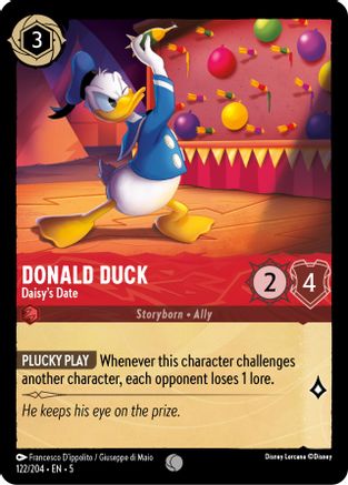 Donald Duck (Daisy's Date) - 122/204 - Common