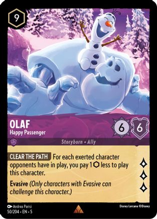 Olaf (Happy Passenger) - 50/204 - Rare