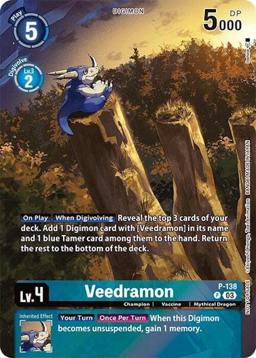 Veedramon (Block 3) (Update Pack 2024) - P-138 - Promo
