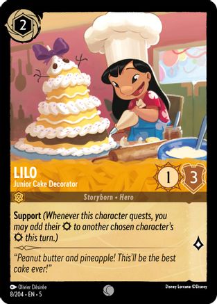 Lilo (Junior Cake Decorator) - 8/204 - Common