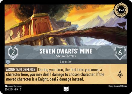 Seven Dwarfs' Mine (Secure Fortress) - 204/204 - Uncommon