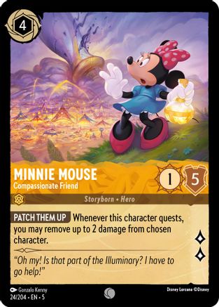 Minnie Mouse (Compassionate Friend) - 24/204 - Common