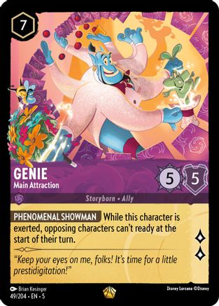 Genie (Main Attraction) - 49/204 - Legendary