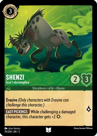 Shenzi (Scar's Accomplice) - 70/204 - Uncommon