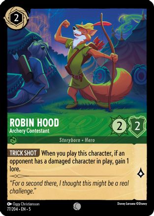 Robin Hood (Archery Contestant) - 77/204 - Common