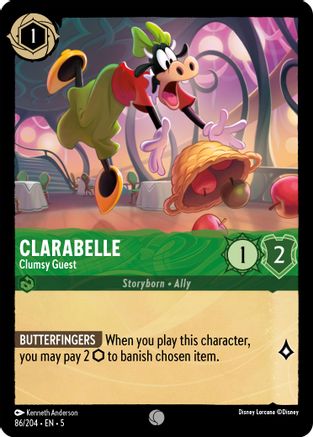 Clarabelle (Clumsy Guest) - 86/204 - Common