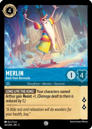 Merlin (Back from Bermuda) - 142/204 - Common