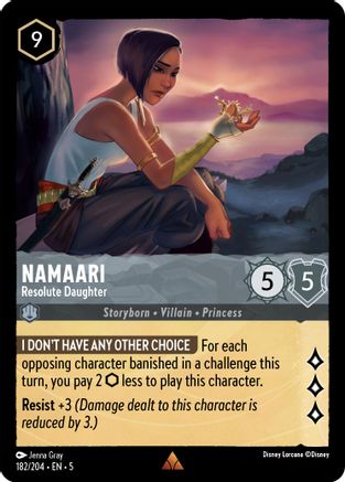 Namaari (Resolute Daughter) - 182/204 - Rare