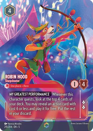 Robin Hood (Sharpshooter) - 215/204 - Enchanted