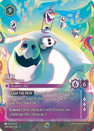 Olaf (Happy Passenger) - 209/204 - Enchanted