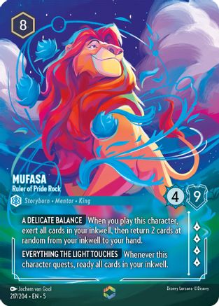 Mufasa (Ruler of Pride Rock) - 217/204 - Enchanted