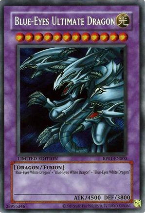 Blue-Eyes Ultimate Dragon (2020 Date Reprint) - RP01-EN000 - Secret Rare