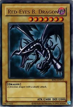 Red-Eyes B. Dragon (2020 Date Reprint) - RP01-EN011 - Ultra Rare