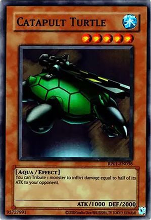 Catapult Turtle (2020 Date Reprint) - RP01-EN038 - Super Rare