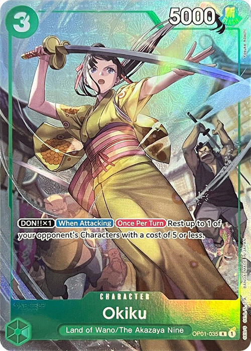 Okiku (-BANDAI CARD GAMES Fest. 23-24 Edition-) - OP01-035 - Rare