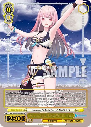 Summer Splash Party! Mori Calliope (HLP) - HOL/WE44-E04HLPHLP - Hololive Parallel