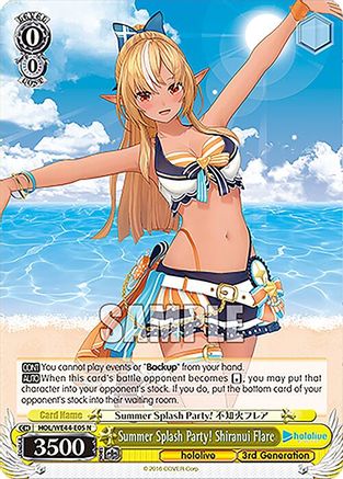 Summer Splash Party! Shiranui Flare - HOL/WE44-E05N - Normal