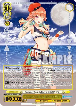 Summer Splash Party! Takanashi Kiara (HLP) - HOL/WE44-E06HLPHLP - Hololive Parallel