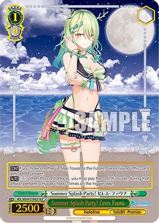 Summer Splash Party! Ceres Fauna (HLP) - HOL/WE44-E18HLPHLP - Hololive Parallel