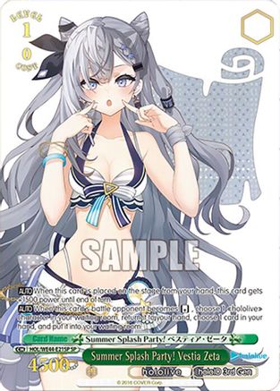 Summer Splash Party! Vestia Zeta (SP) - HOL/WE44-E21SPSP - Special Rare