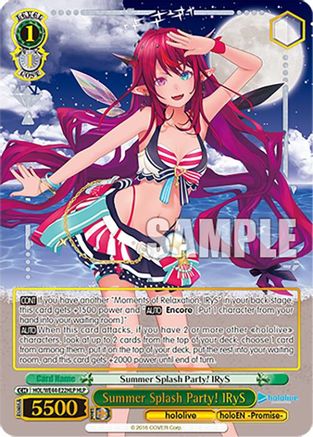 Summer Splash Party! IRyS (HLP) - HOL/WE44-E22HLPHLP - Hololive Parallel