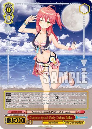 Summer Splash Party! Sakura Miko (HLP) - HOL/WE44-E31HLPHLP - Hololive Parallel