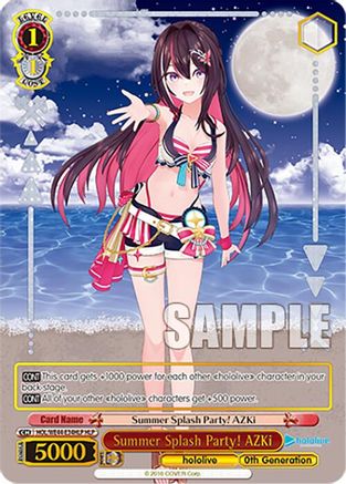Summer Splash Party! AZKi (HLP) - HOL/WE44-E34HLPHLP - Hololive Parallel