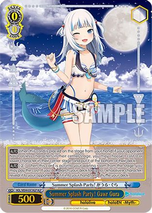 Summer Splash Party! Gawr Gura (HLP) - HOL/WE44-E41HLPHLP - Hololive Parallel