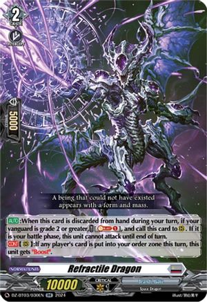 Refractile Dragon - DZ-BT03/030EN - Double Rare