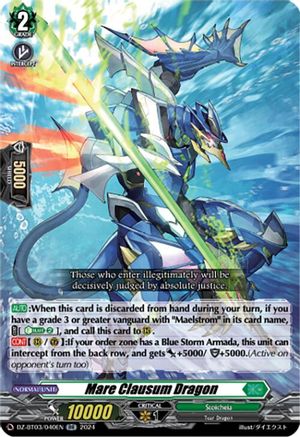 Mare Clausum Dragon - DZ-BT03/040EN - Double Rare