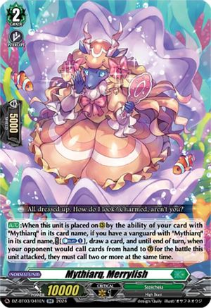 Mythiarq, Merrylish - DZ-BT03/041EN - Double Rare