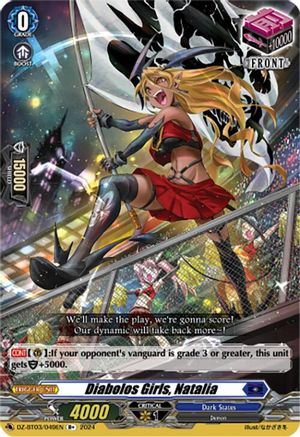 Diabolos Girls, Natalia (R+) - DZ-BT03/049EN - R+