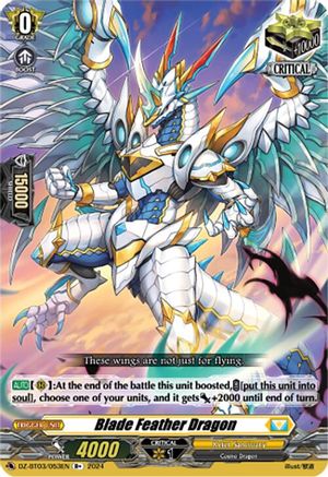 Blade Feather Dragon (R+) - DZ-BT03/053EN - R+