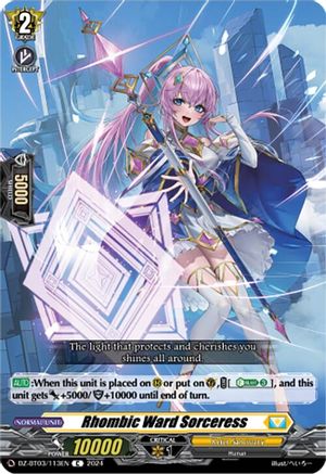 Rhombic Ward Sorceress - DZ-BT03/113EN - Common