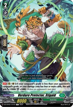 Verdure Protector, Stigald - DZ-BT03/121EN - Common