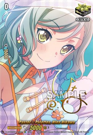 Pastel*Palettes, Hina Hikawa (EX) (Foil) - DZ-BT03/EX12EN-S - Extra Rare (Signature)