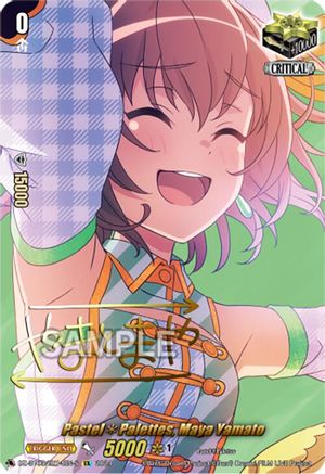 Pastel*Palettes, Maya Yamato (EX) (Foil) - DZ-BT03/EX14EN-S - Extra Rare (Signature)