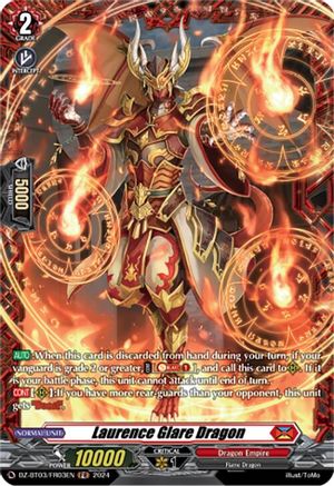 Laurence Glare Dragon (FR) - DZ-BT03/FR03EN - Frame Rare