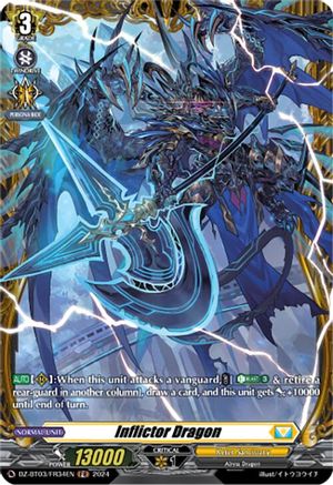 Inflictor Dragon (FR) - DZ-BT03/FR34EN - Frame Rare