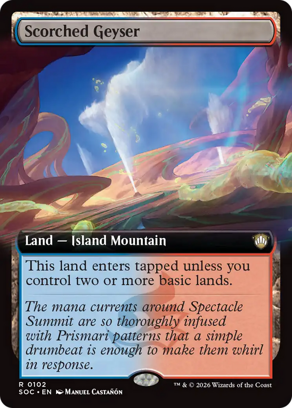 Scorched Geyser - Extended Art (SOC)